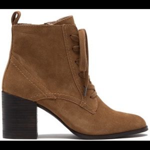 Lucy Heeled Booties suede